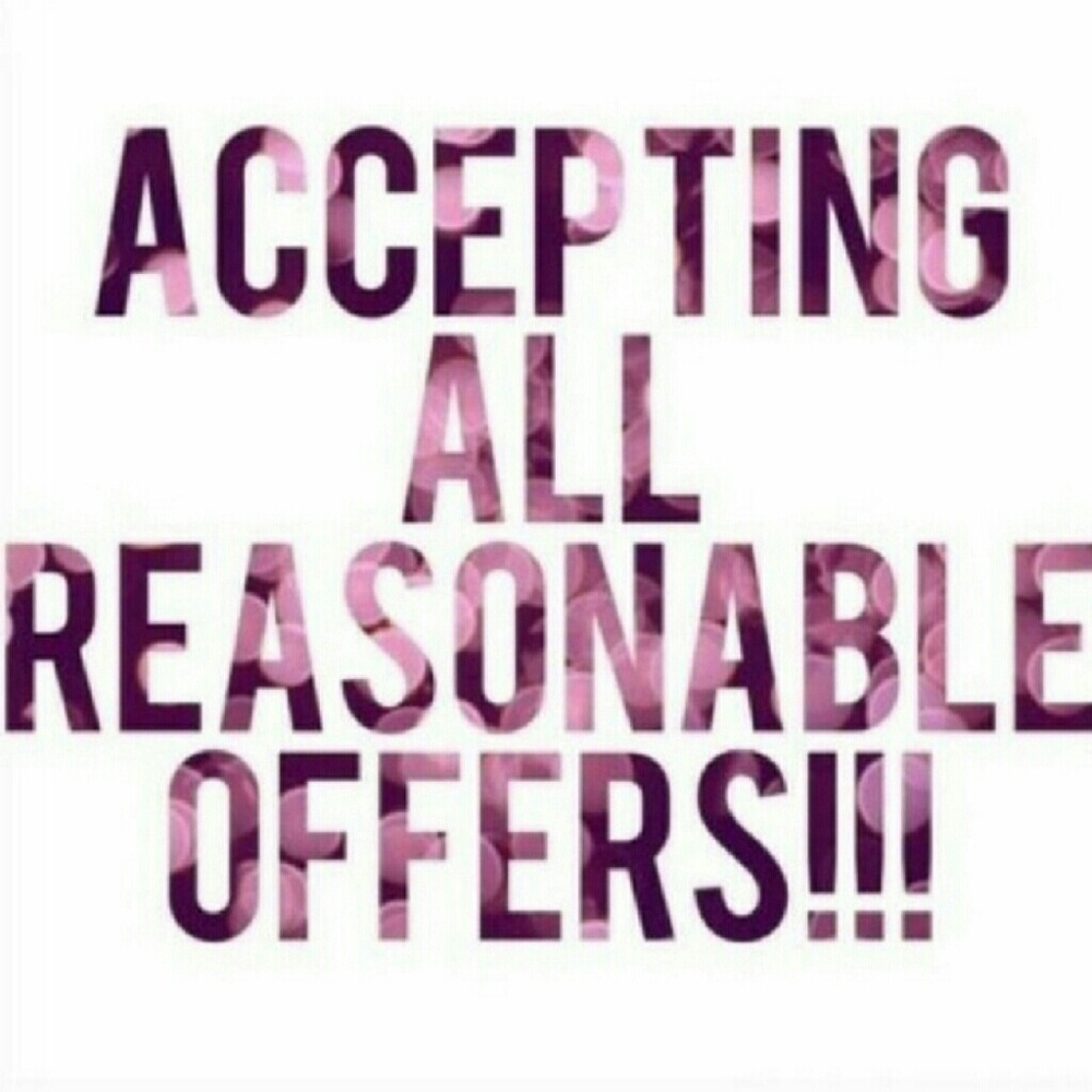 Accepting Reasonable Offers.Except On Some Jewlery